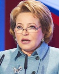 Valentina Matviyenko, Chairman the Federation Council